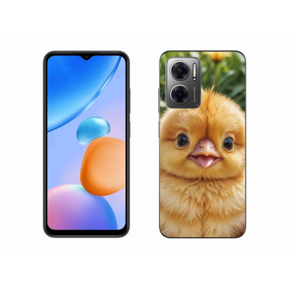 Gél borító mmCase a Xiaomi Redmi 10 5G-hez - boldog csaj