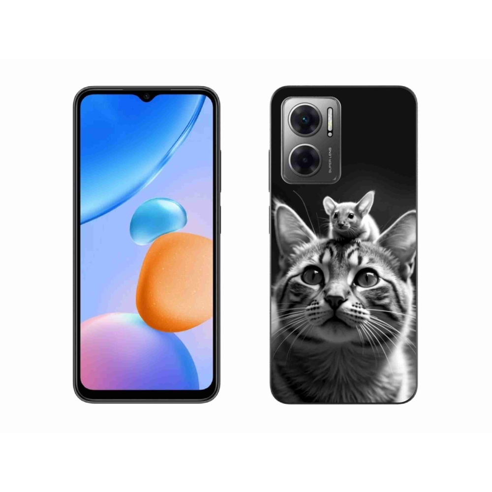 Gél borító mmCase a Xiaomi Redmi 10 5G - állati barátság 2