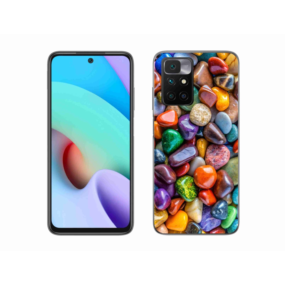 Gél borító mmCase a Xiaomi Redmi 10/Redmi 10 (2022) - színes strasszkövekhez