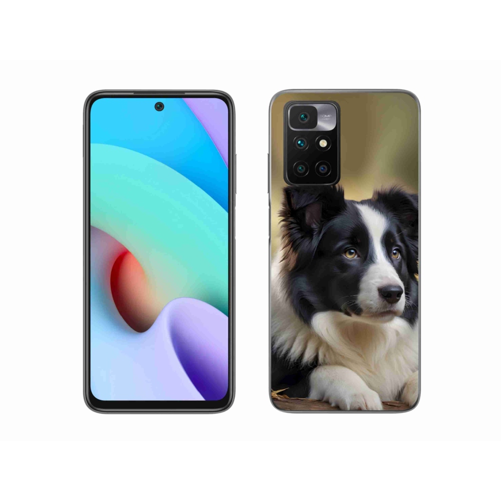 Gél borítás mmCase a Xiaomi Redmi 10/Redmi 10 (2022) - border colie 2