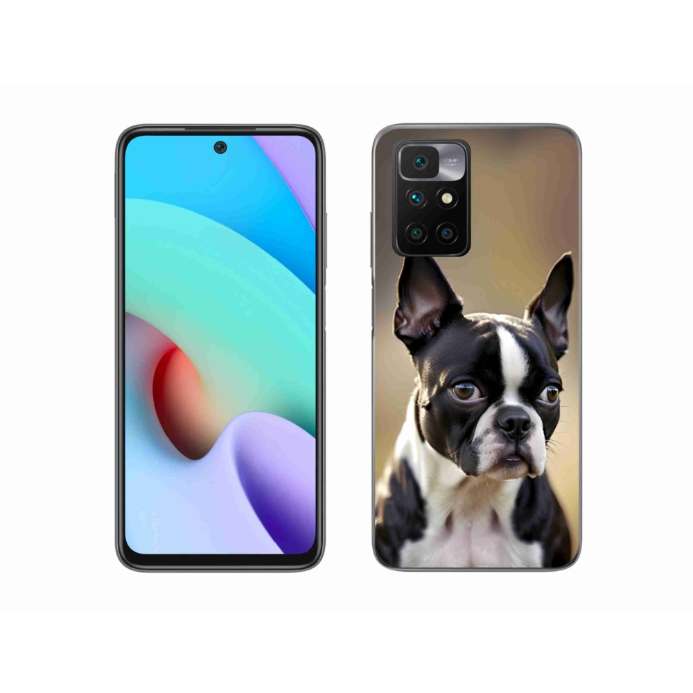 Zselés borítás mmCase a Xiaomi Redmi 10/Redmi 10 (2022) - Boston Terrier