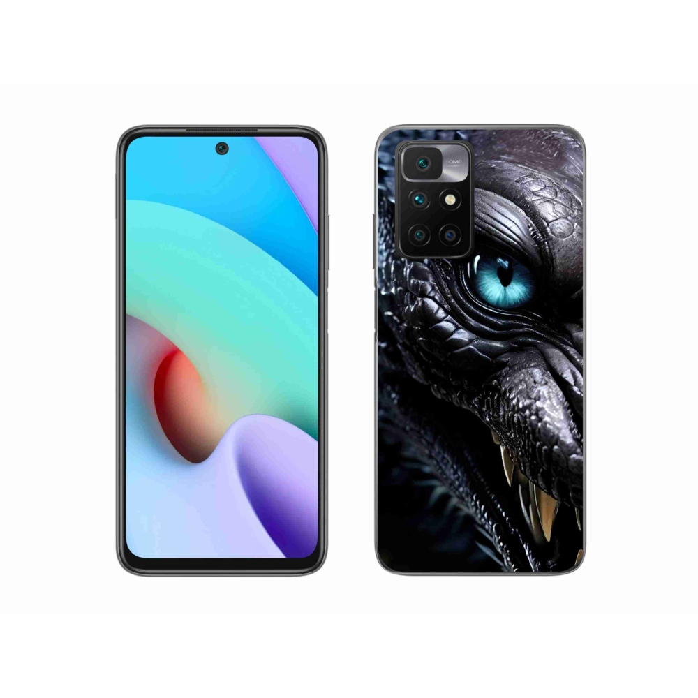 Zselés borítás mmCase a Xiaomi Redmi 10/Redmi 10 (2022) - sárkány nézet