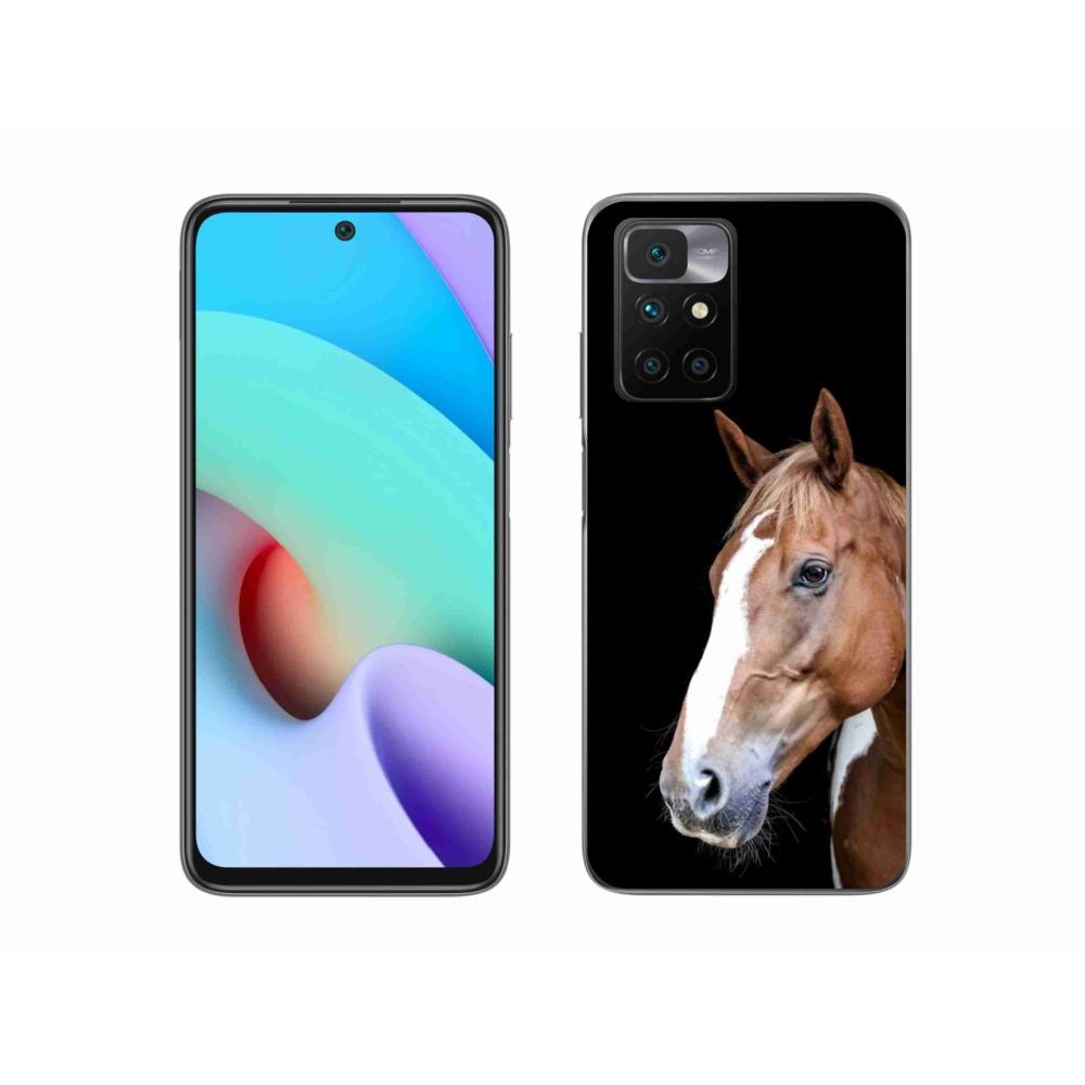 Zselés borítás mmCase a Xiaomi Redmi 10/Redmi 10 (2022) - barna ló 3