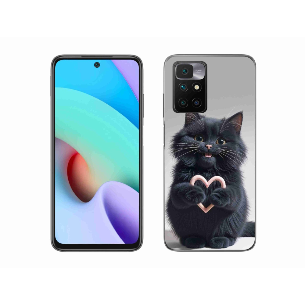 Gél borítás mmCase a Xiaomi Redmi 10/Redmi 10 (2022) - cat love 3