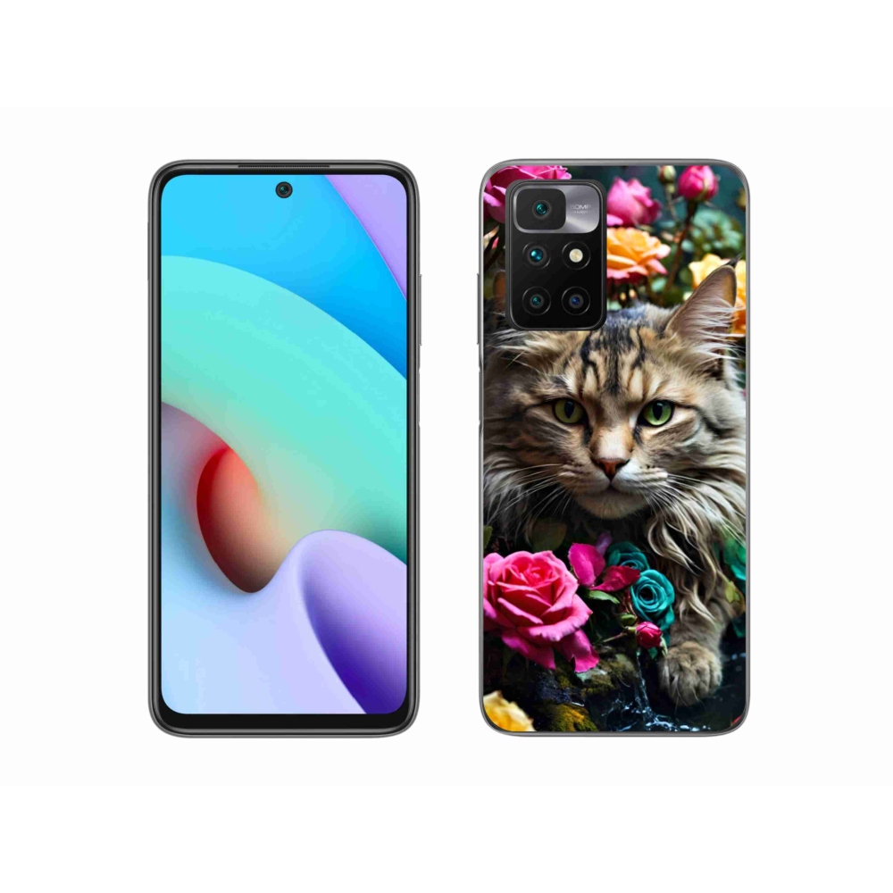 Gél borítás mmCase a Xiaomi Redmi 10/Redmi 10 (2022) - macskaszem nézet 2