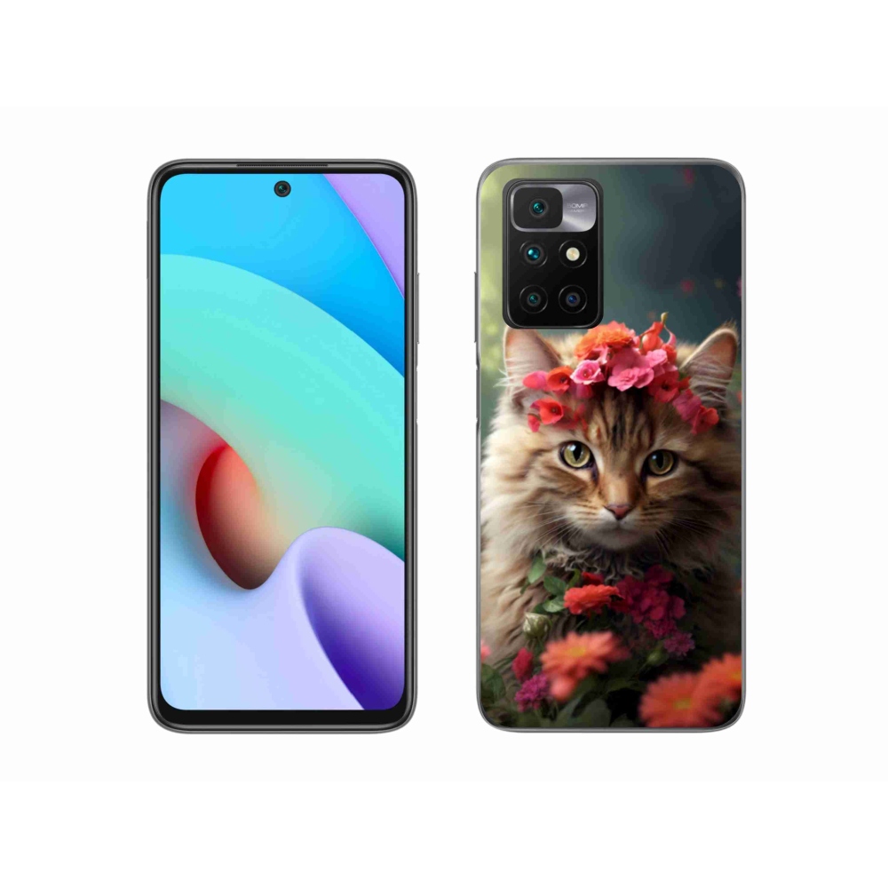 Gél borítás mmCase a Xiaomi Redmi 10/Redmi 10 (2022) - Princess Cat számára