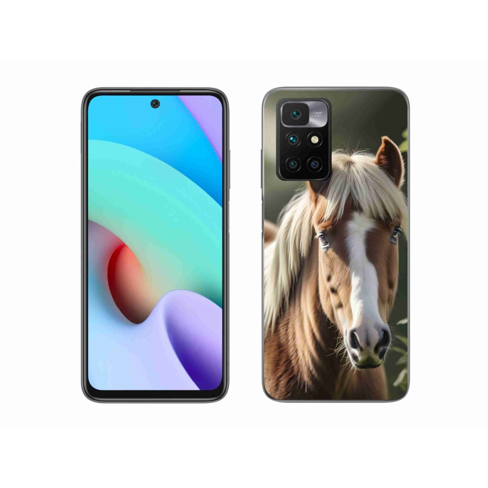 Gél borítás mmCase a Xiaomi Redmi 10/Redmi 10 (2022) - ló könnyű sörénnyel