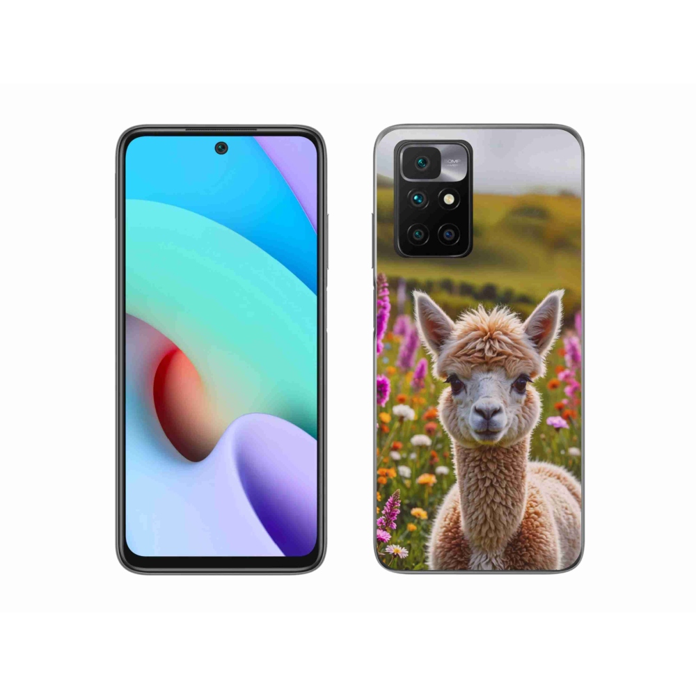 Gél borítás mmCase a Xiaomi Redmi 10/Redmi 10 (2022) - láma a réten