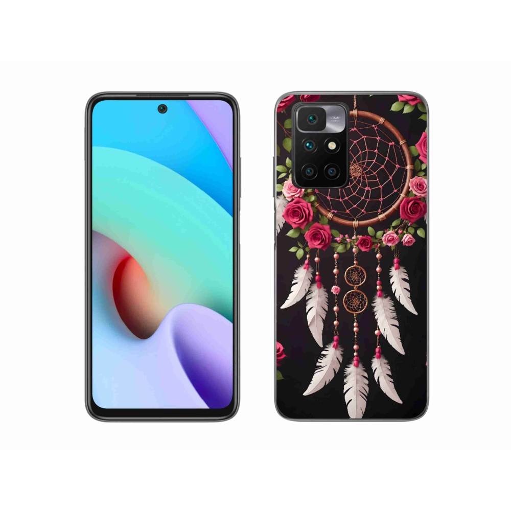 Gél borítás mmCase a Xiaomi Redmi 10/Redmi 10 (2022) - álomfogó rózsákkal