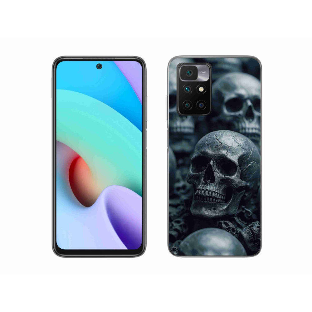 Gél védőburkolat mmCase a Xiaomi Redmi 10/Redmi 10 (2022) - koponya 2