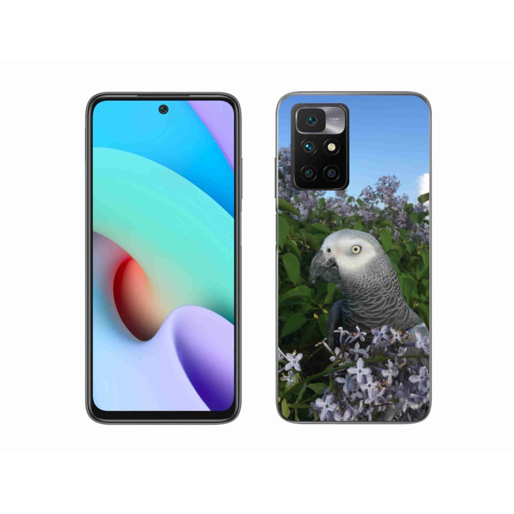 Zselés borítás mmCase a Xiaomi Redmi 10/Redmi 10 (2022) - papagáj jacco