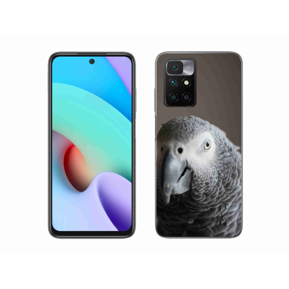Zselés borítás mmCase a Xiaomi Redmi 10/Redmi 10 (2022) - papagáj jacko 2
