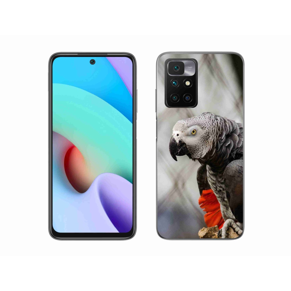 Zselés borítás mmCase a Xiaomi Redmi 10/Redmi 10 (2022) - papagáj jacko 3