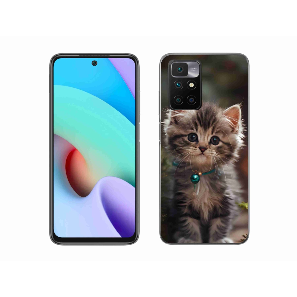 Gél borítás mmCase a Xiaomi Redmi 10/Redmi 10 (2022) - aranyos cica 11