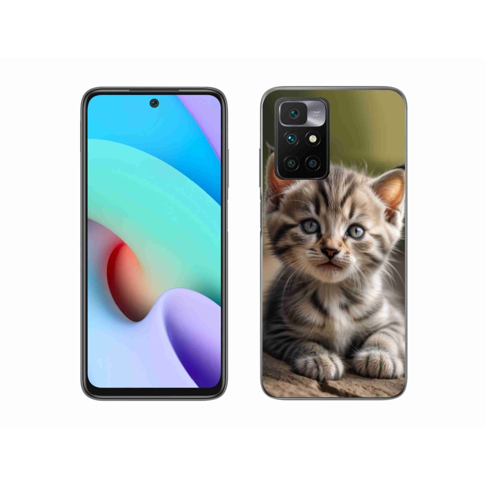 Gél borítás mmCase a Xiaomi Redmi 10/Redmi 10 (2022) - aranyos cica 9