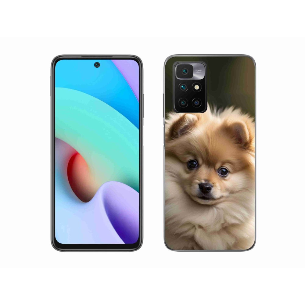 Gél borítás mmCase a Xiaomi Redmi 10/Redmi 10 (2022) - aranyos pomerániai 2