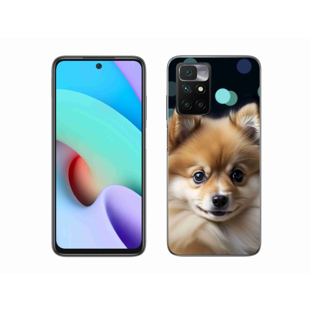 Gél borítás mmCase a Xiaomi Redmi 10/Redmi 10 (2022) - aranyos pomerániai