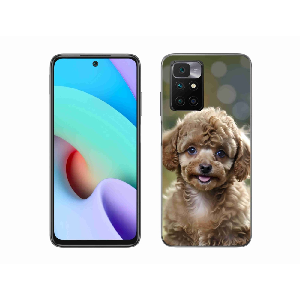 Gél védőhuzat mmCase a Xiaomi Redmi 10/Redmi 10 (2022) - aranyos uszkárhoz