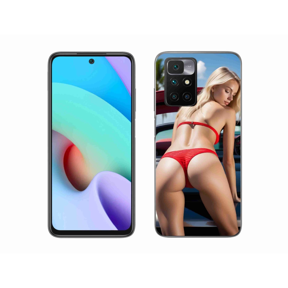 Gél borítás mmCase a Xiaomi Redmi 10/Redmi 10 (2022) - szexi nő 2