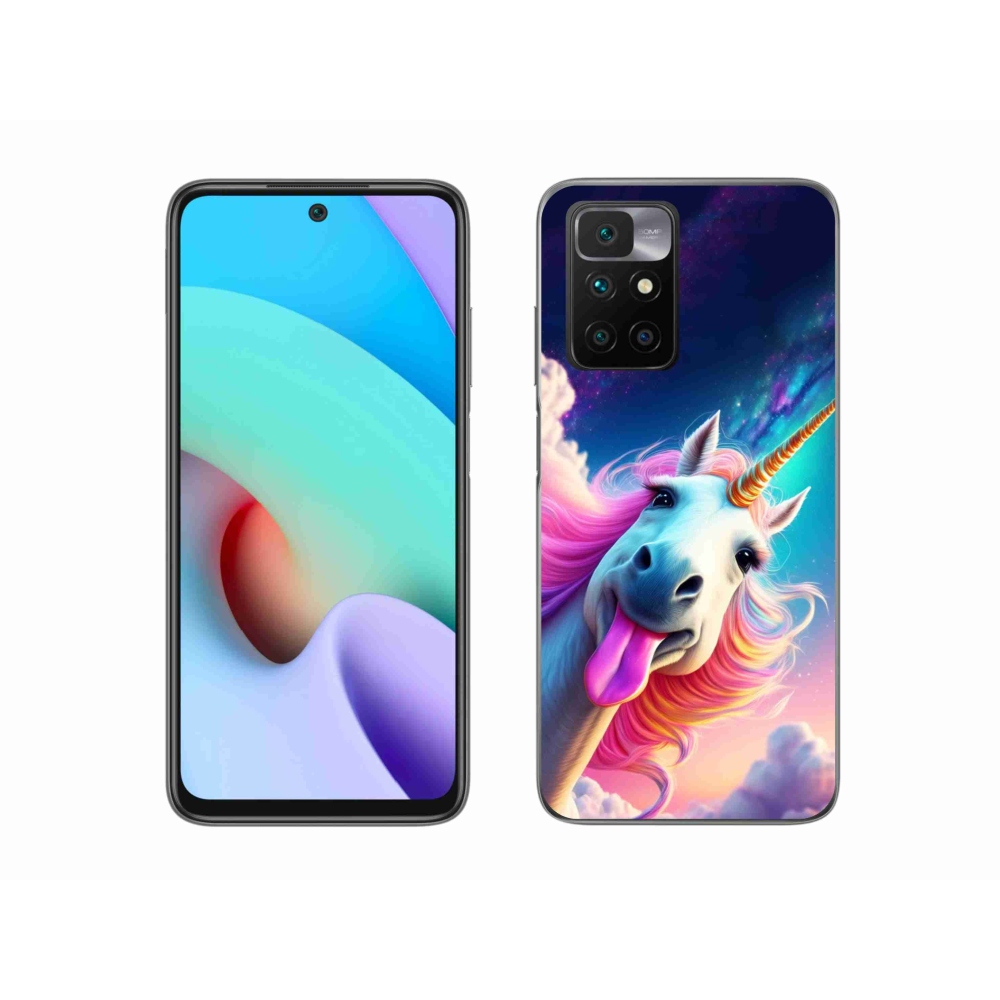 Gél borítás mmCase a Xiaomi Redmi 10/Redmi 10 (2022) - őrült egyszarvúhoz