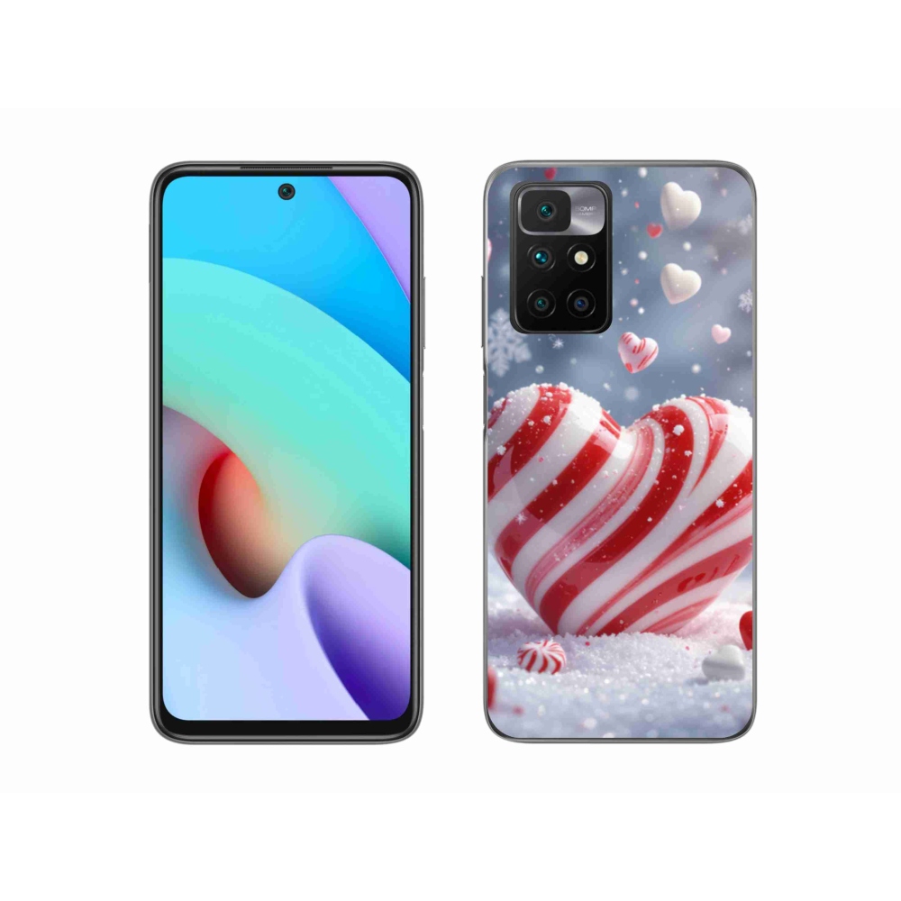 Zselés borítás mmCase a Xiaomi Redmi 10/Redmi 10 (2022) - édes szív