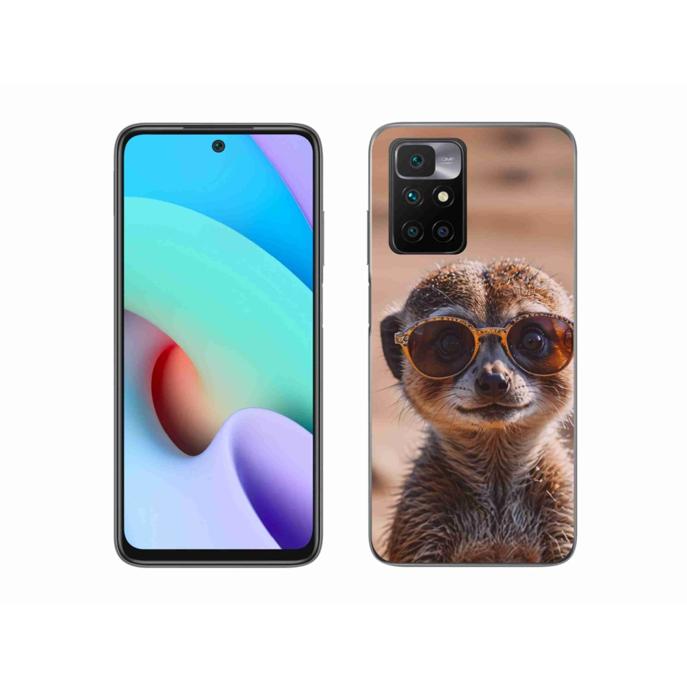 Gél borítás mmCase a Xiaomi Redmi 10/Redmi 10 (2022) - stílusos surikata