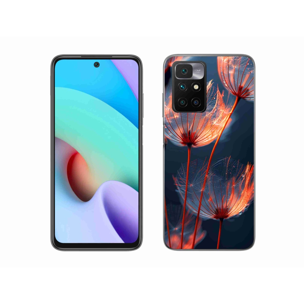 Gél borítás mmCase a Xiaomi Redmi 10/Redmi 10 (2022) - világító pehely