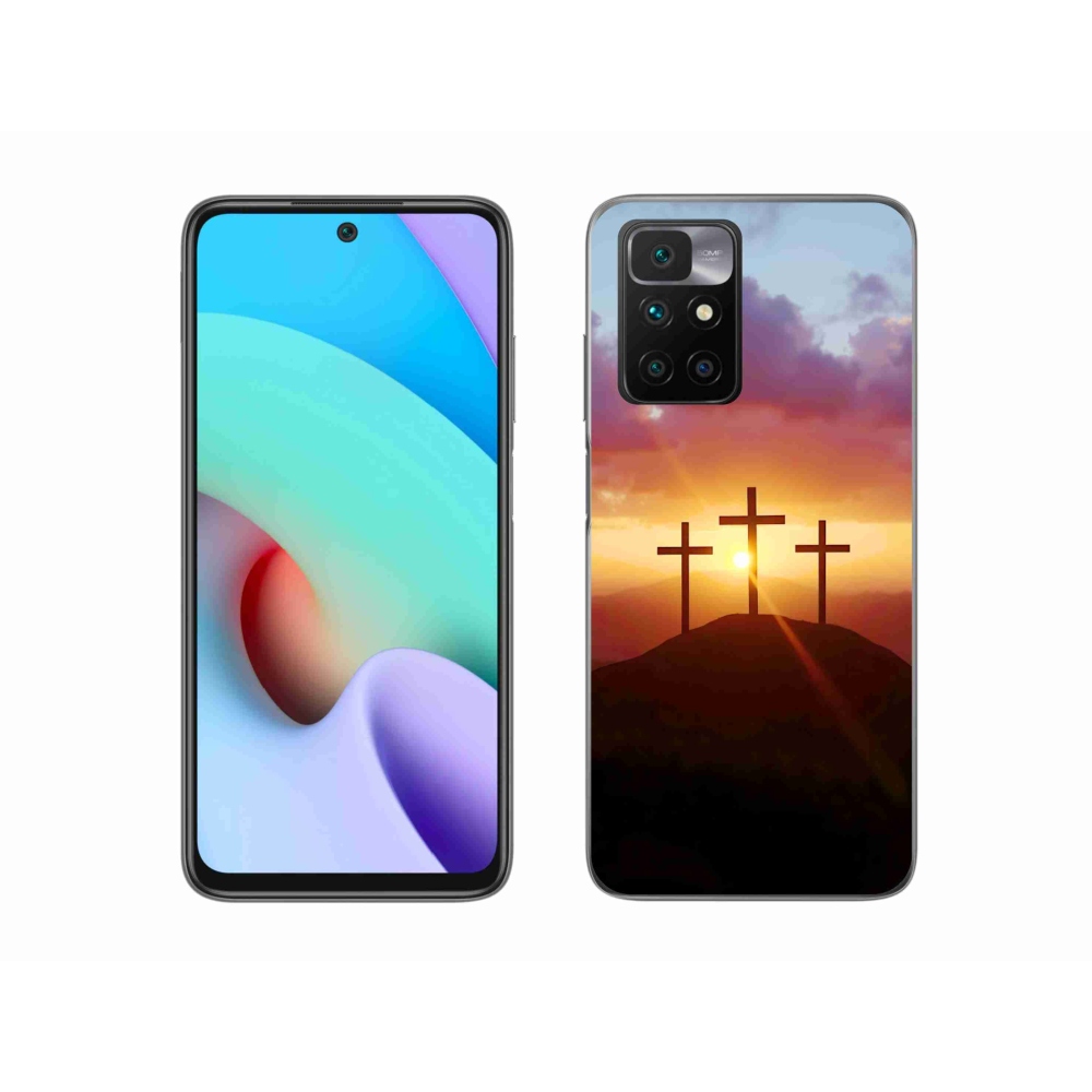 Gél védőhuzat mmCase a Xiaomi Redmi 10/Redmi 10 (2022) - három kereszt