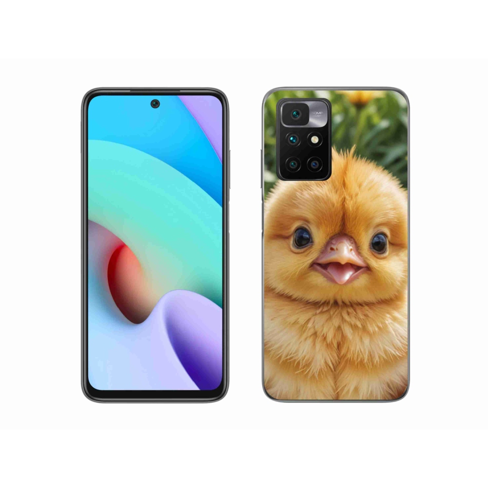 Gél borítás mmCase a Xiaomi Redmi 10/Redmi 10 (2022) - boldog csaj