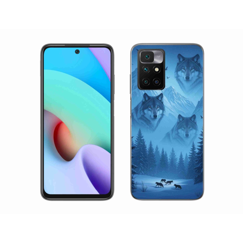 Zselés borítás mmCase a Xiaomi Redmi 10/Redmi 10 (2022) - farkas csomaghoz