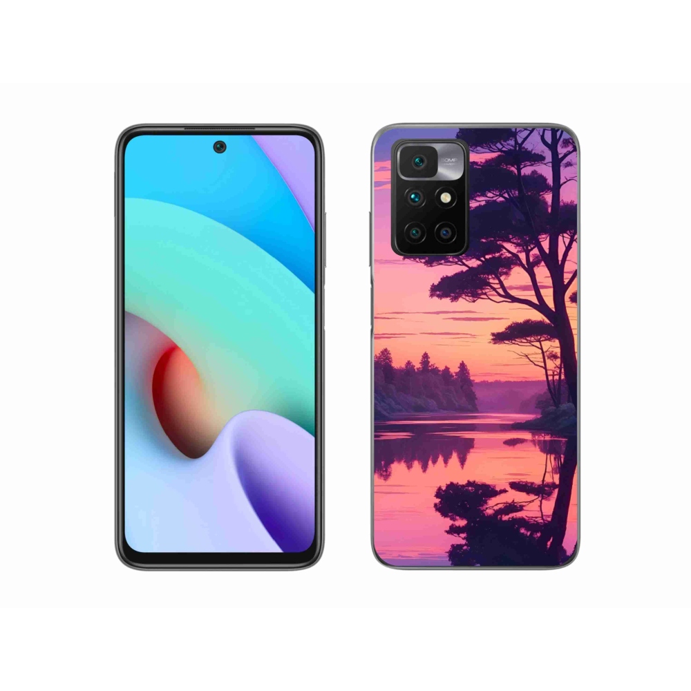 Gél borítás mmCase a Xiaomi Redmi 10/Redmi 10 (2022) - naplemente a tó felett
