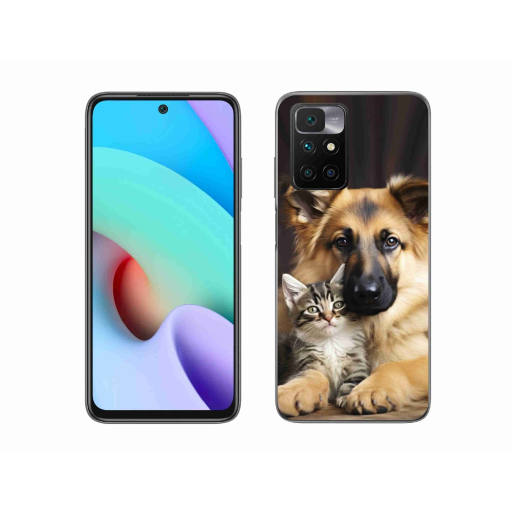 Gél borítás mmCase a Xiaomi Redmi 10/Redmi 10 (2022) - állatbarátság