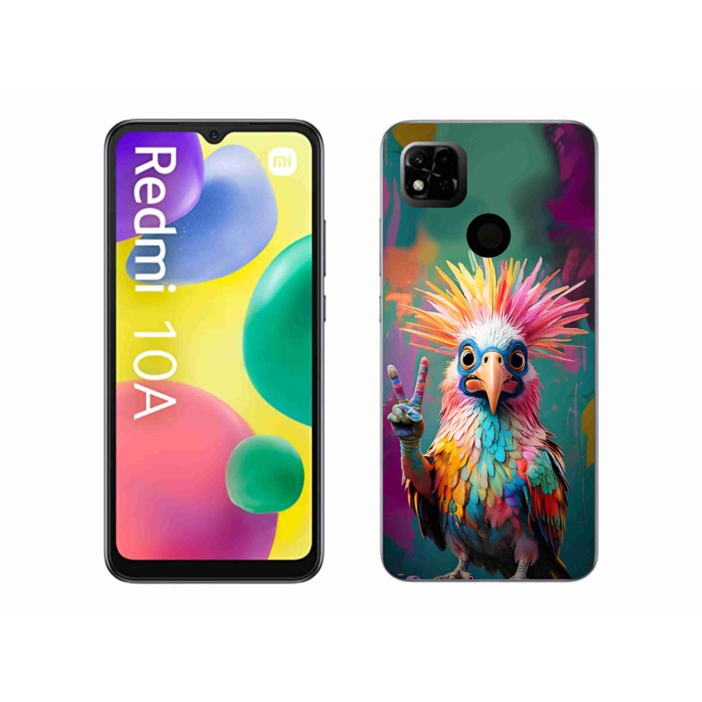 Gél borítás mmCase a Xiaomi Redmi 10A számára - színes lázadó
