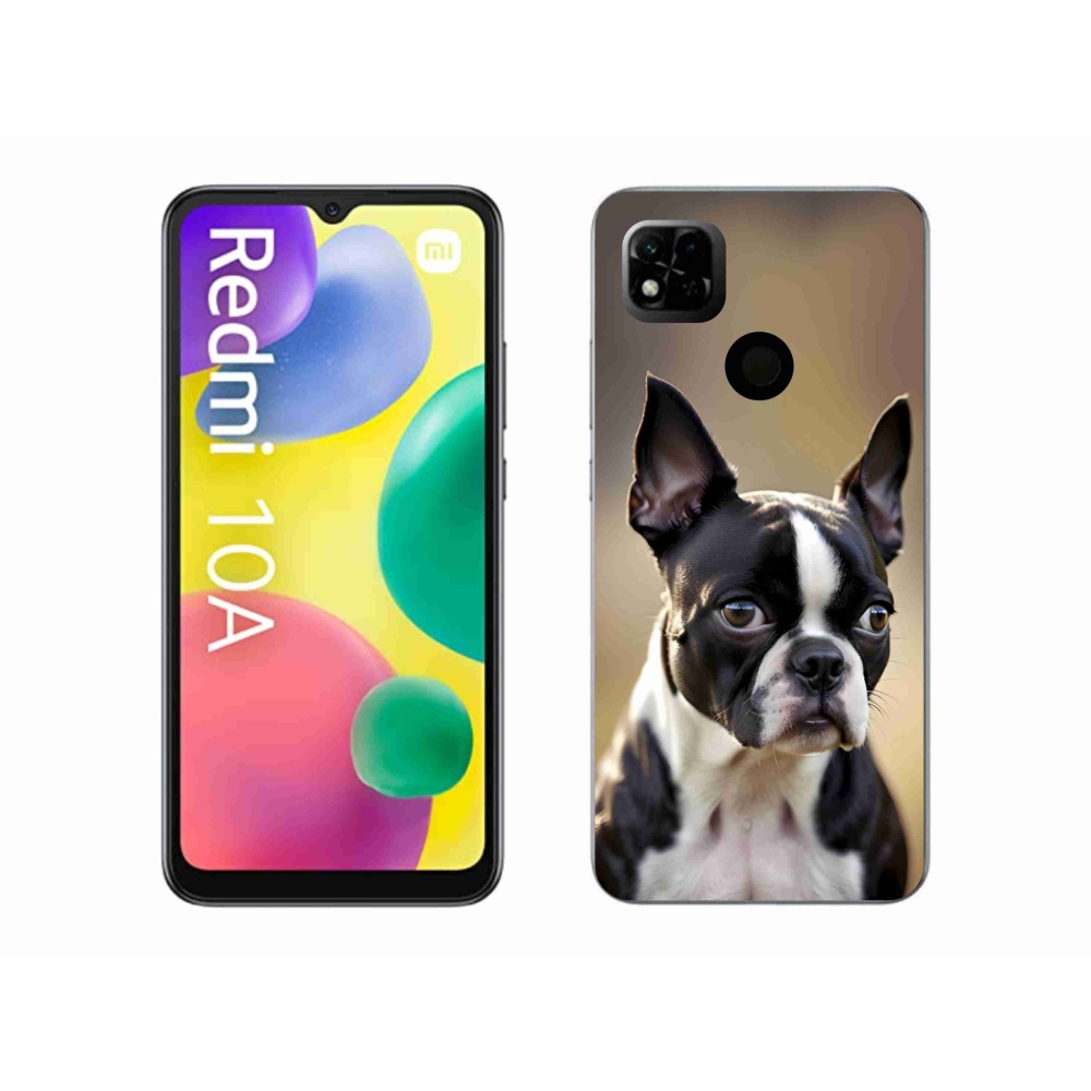 Gél borítás mmCase a Xiaomi Redmi 10A készülékhez - Boston Terrier