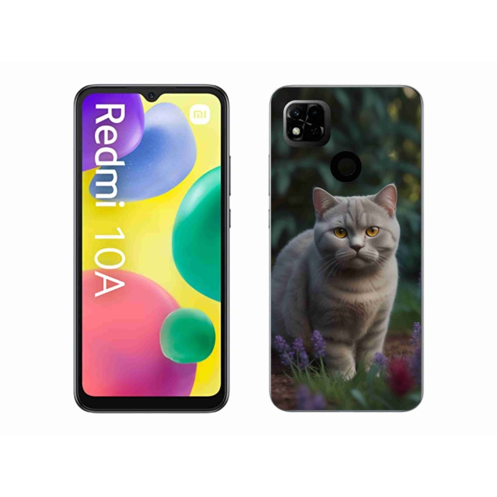 Gél borítás mmCase a Xiaomi Redmi 10A számára - brit macska