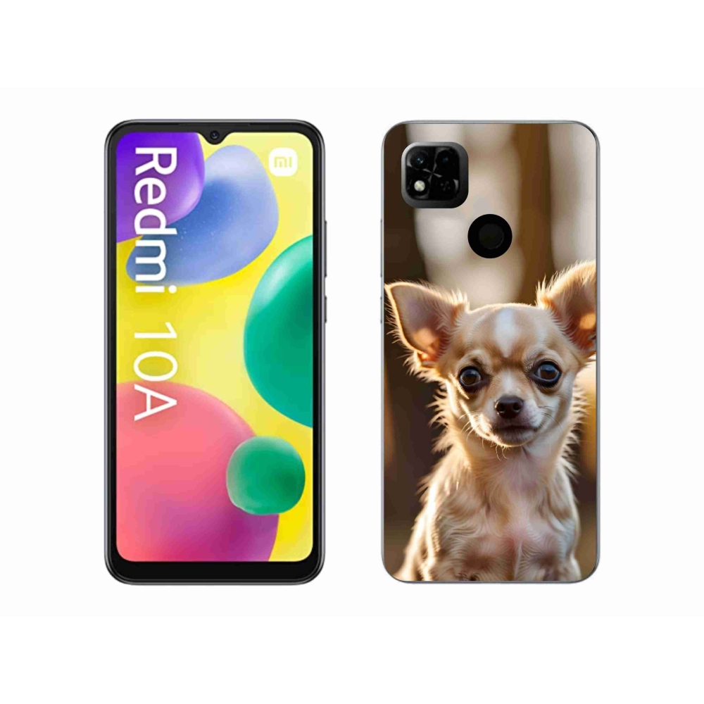 Gél borítás mmCase a Xiaomi Redmi 10A - chihuahua 6 számára