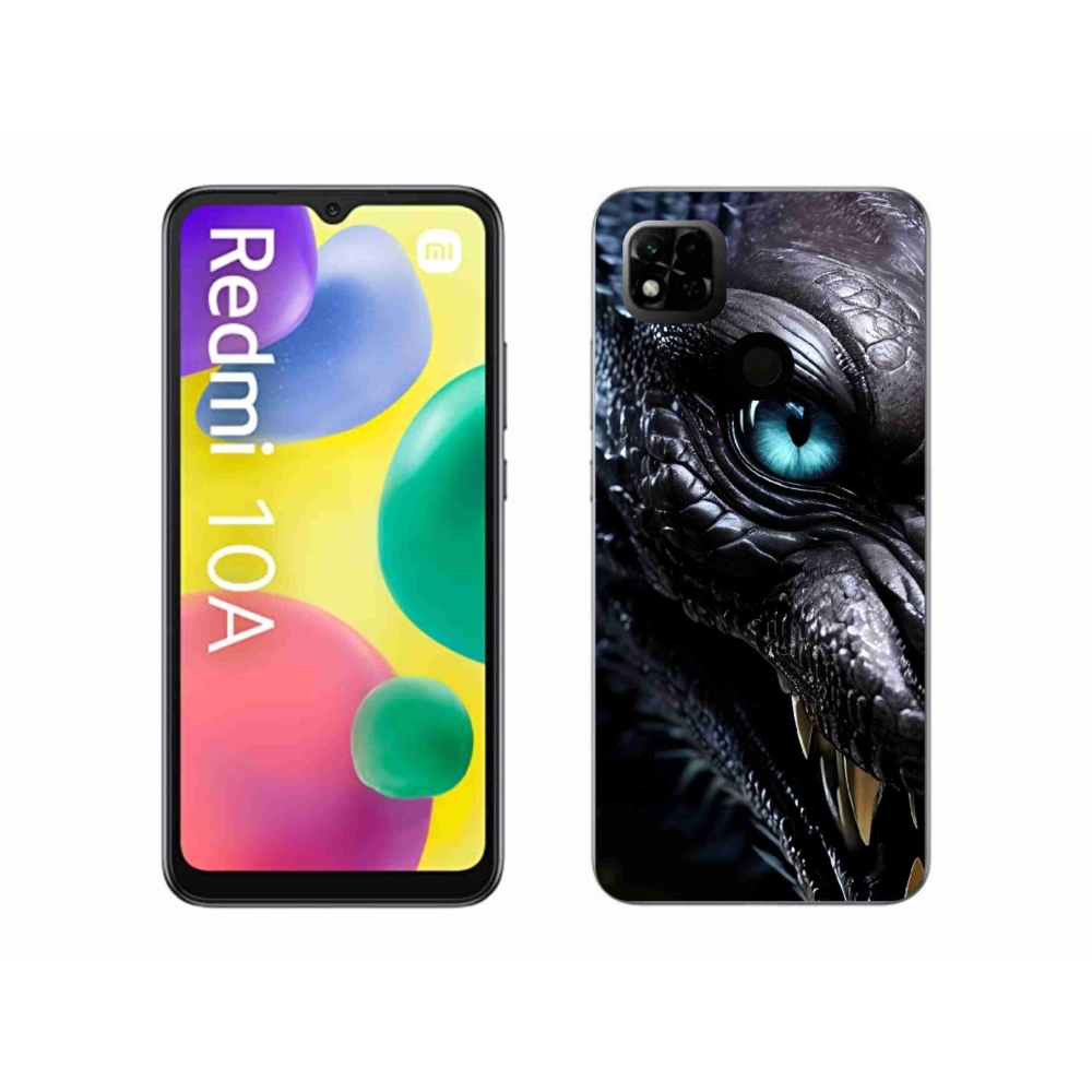 Gél borítás mmCase a Xiaomi Redmi 10A számára - sárkány nézet