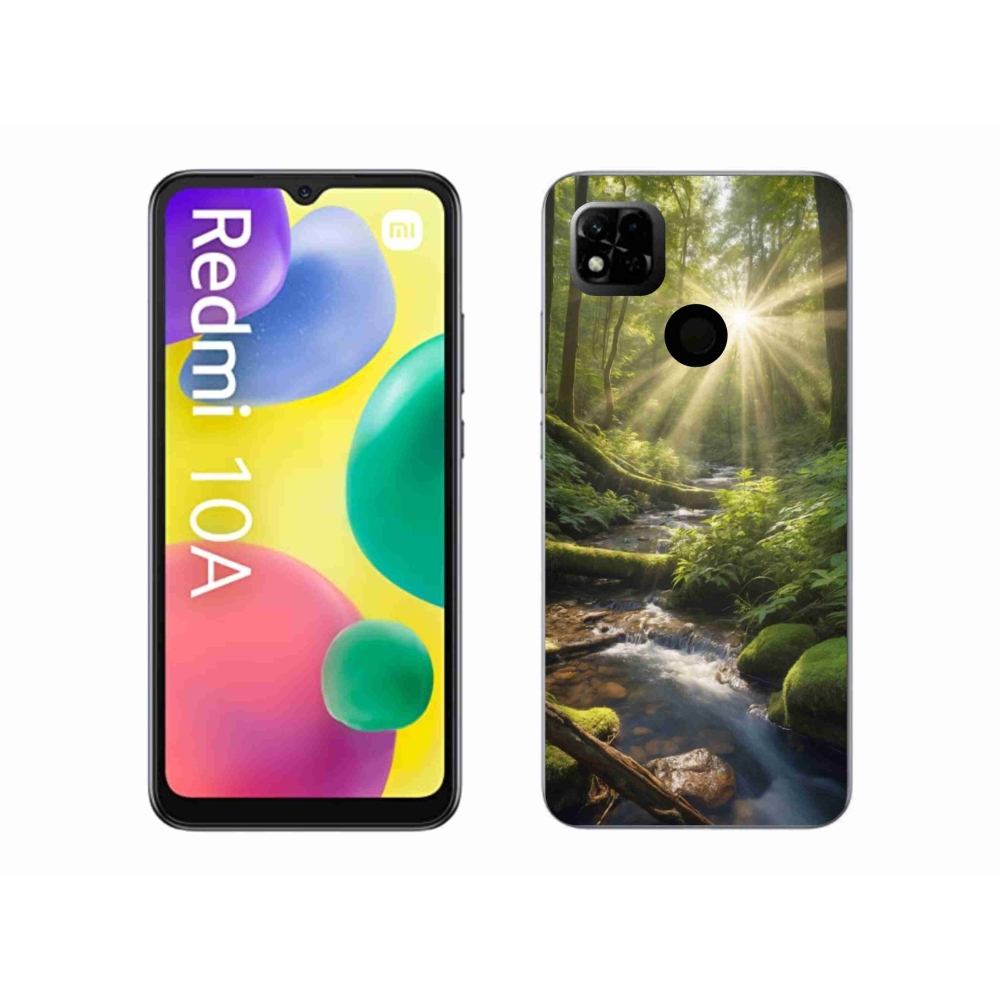 Gél borító mmCase a Xiaomi Redmi 10A számára - az erdő mélysége