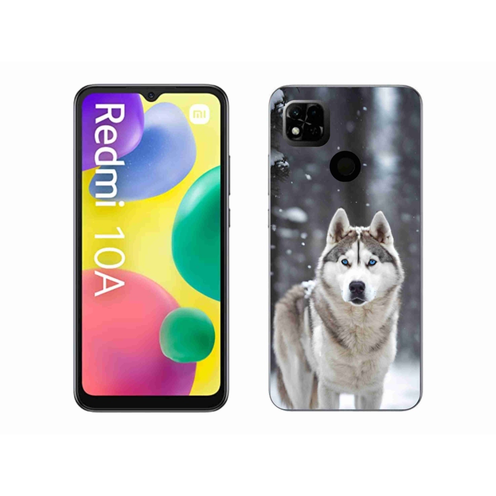 Gél borítás mmCase a Xiaomi Redmi 10A - husky 2 számára