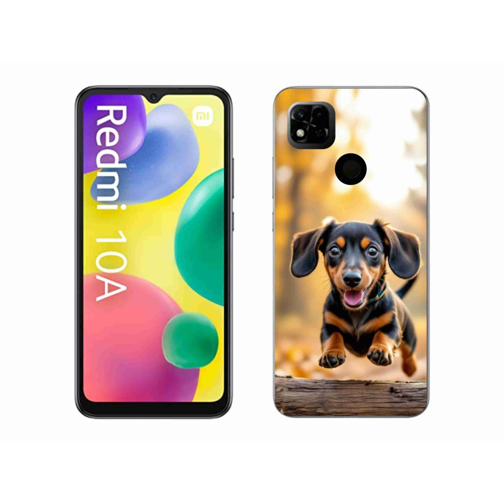 Gél borítás mmCase a Xiaomi Redmi 10A számára - tacskó 2