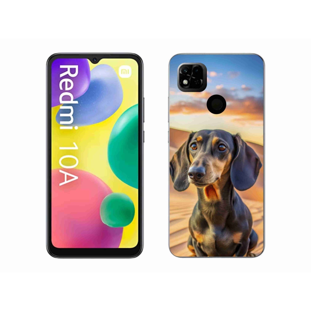 Gél borítás mmCase a Xiaomi Redmi 10A számára - tacskó 3