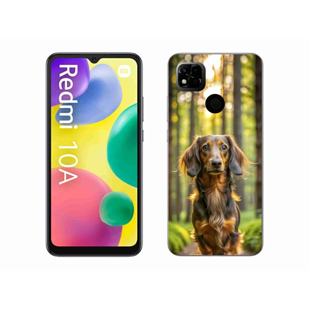 Gél borítás mmCase a Xiaomi Redmi 10A számára - tacskó 4