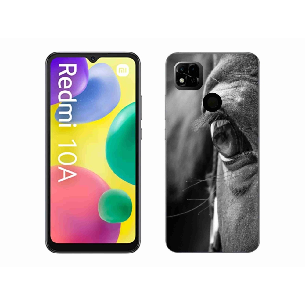 Gél borítás mmCase a Xiaomi Redmi 10A számára - ló nézet