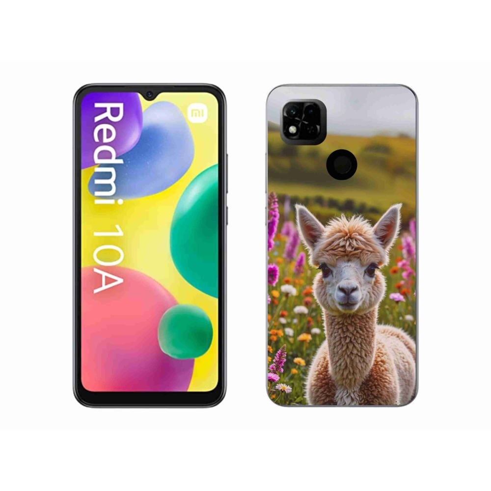 Gél borítás mmCase a Xiaomi Redmi 10A számára - láma a réten
