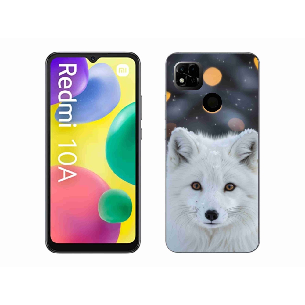 Gél borítás mmCase a Xiaomi Redmi 10A számára - polár róka