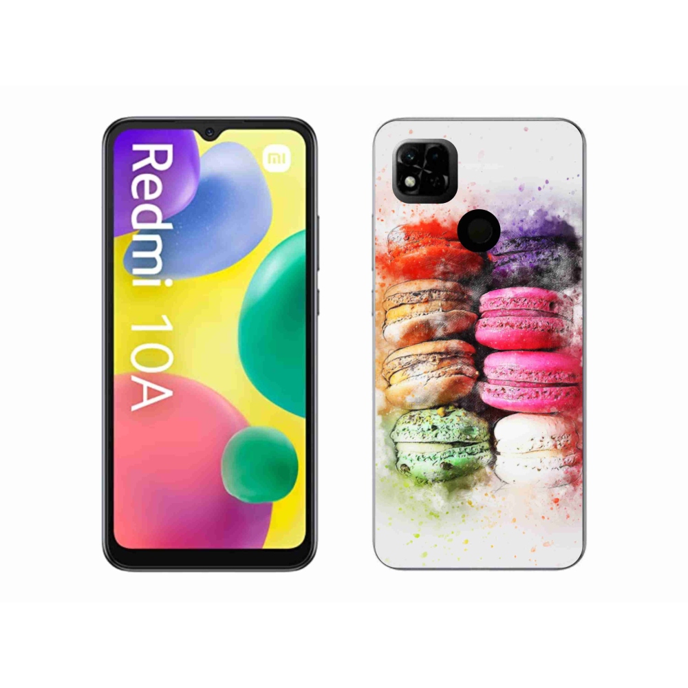 Gél borítás mmCase a Xiaomi Redmi 10A számára - makarónik