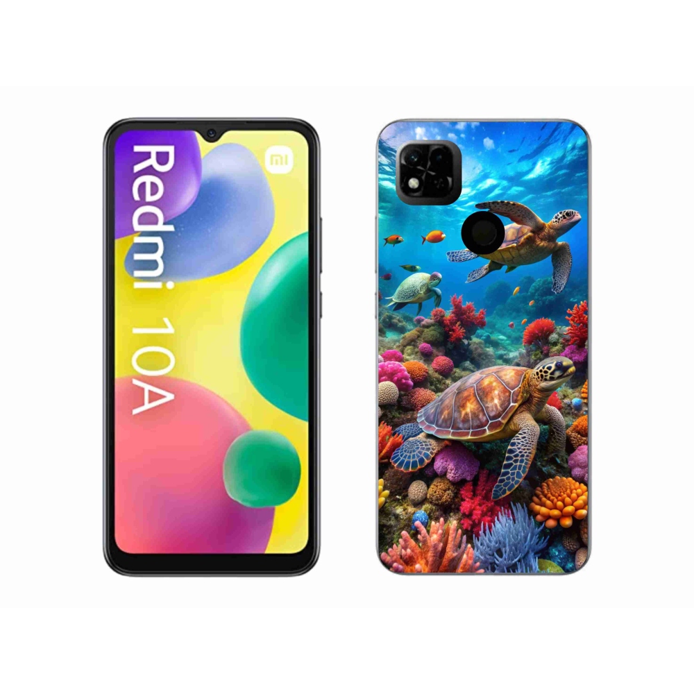 Gél borítás mmCase a Xiaomi Redmi 10A számára - Sea World 2