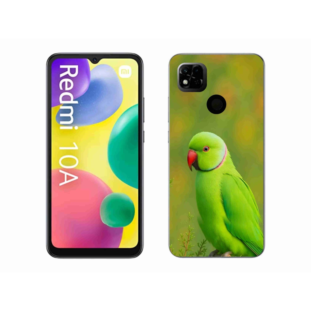 Gél borítás mmCase a Xiaomi Redmi 10A számára - parrot alexandr 2