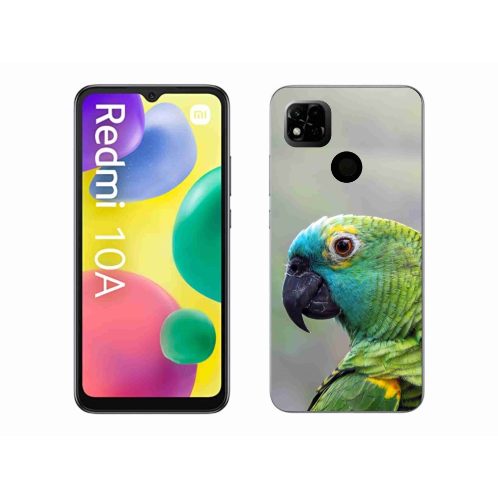 Gél borítás mmCase a Xiaomi Redmi 10A számára - papagáj amazon