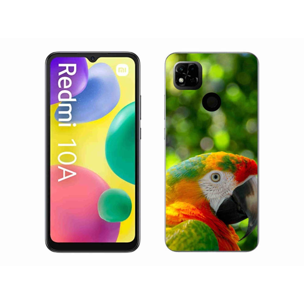 Gél borítás mmCase a Xiaomi Redmi 10A számára - parrot ara 3
